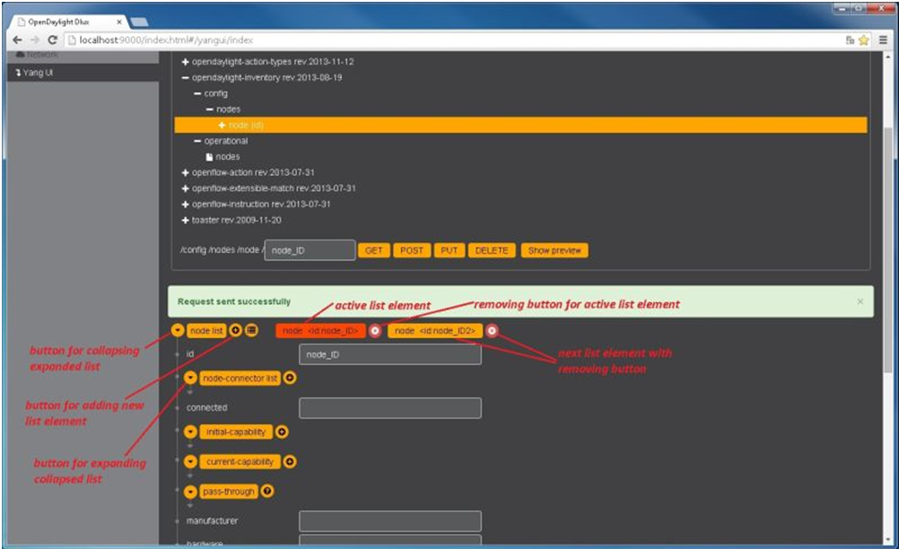 DLUX List Elements
